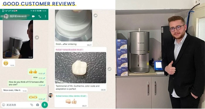 Economical Dental fast Sintering Furnace customer feedback Economical Dental fast Sintering Furnace customer feedback