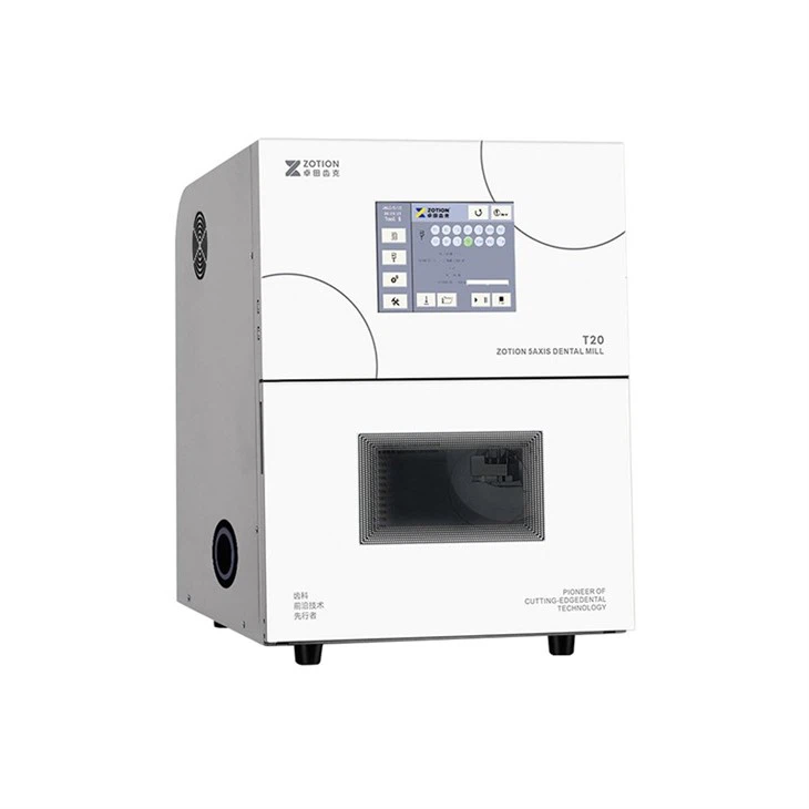 Zirconia dental fræsemaskine 5 akset cad cam dental fræsemaskine