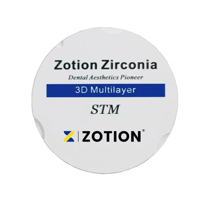 High Translucency STM zirconia blank 3D Multilayer Zirconium Disc