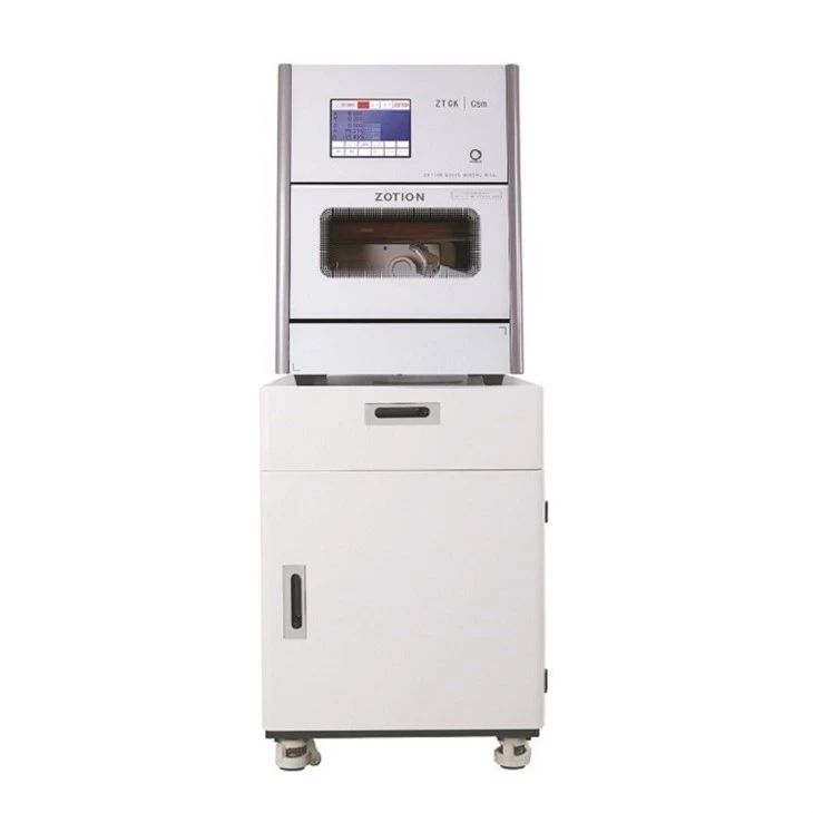 ZOTION CAD CNC Dental Milling Equipment Dental Materials Wet Milling Machine With 4 Axis Or 5 Axis